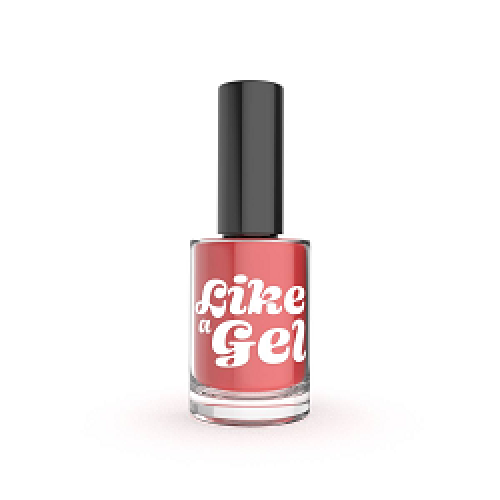 Like a Gel – Nagellack mit Gel-Effekt Geranium 10 ml